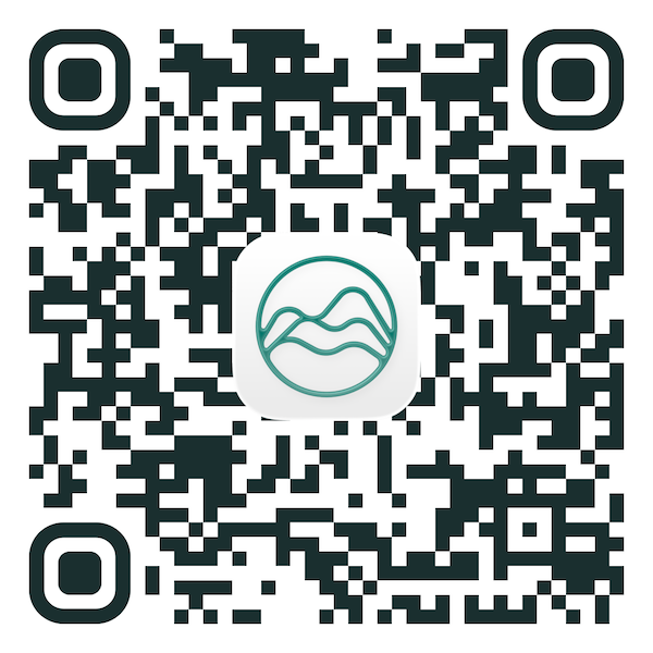 QR Code for downloading the iOS app