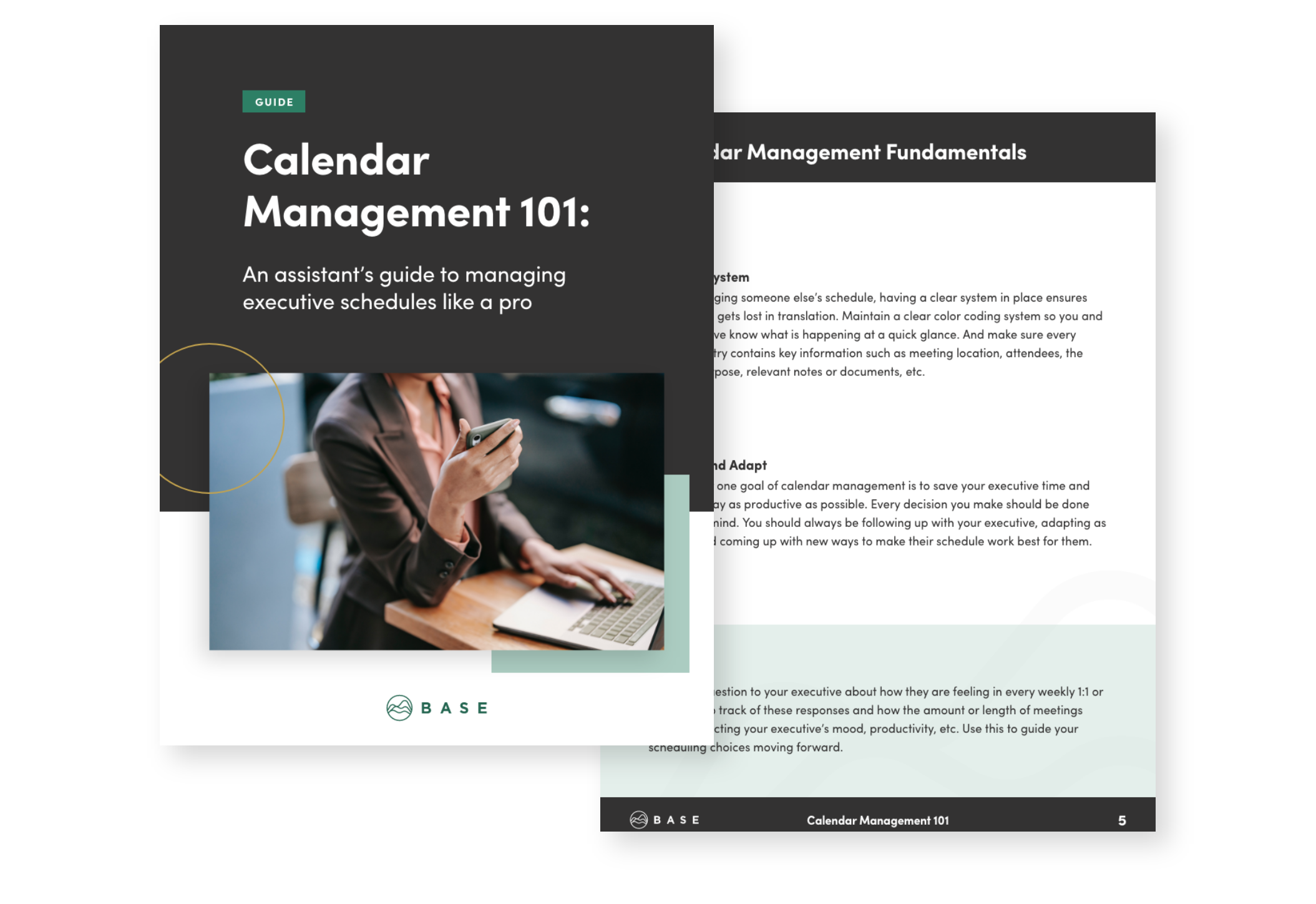 Calendar Management 101 Ebook